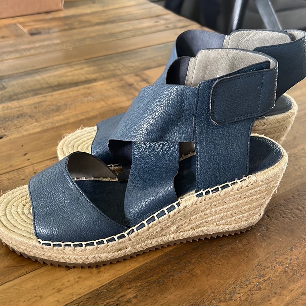 Eileen fisher platform espadrille